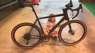 Max Tire Clearance Cannondale Slate Force with Exposure Lights Six Pack