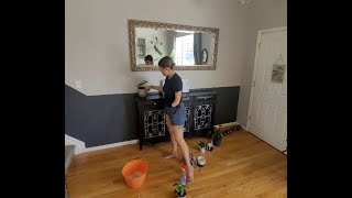 Clean with Me | Dusting | Sanitizing | Vacuuming | Sweeping