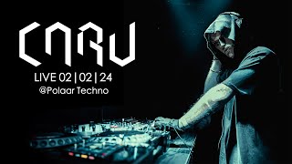 CARV Full Live-Set @Polaar Techno | 02|02|24 | Explosive Hardtechno Vibes in Boilercage [4K]