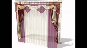 Curtain 3D model | Architectural Details 3D Models | max, 3ds, obj, c4d, lwo