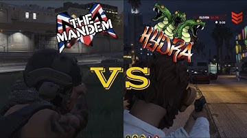 Mandem vs Hydra Last Fight (Multi POV) | NoPixel Mandem GTA RP