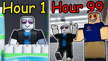 i survived OVERNIGHT in a Roblox superstore...
