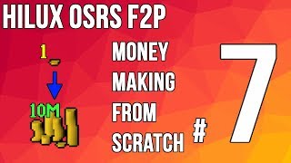 Hilux F2P OSRS MMFS vlog 7 - 300k / I show my main