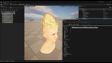 Ornatrix UE: Procedural groom export