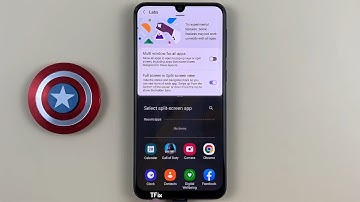 How to hide navigation bar, status bar when split screen on Samsung M31 Android 12
