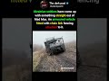 Mad Max Machines: Ukrainian Soldiers Turn Armoured Vehicles Into Anti-Drone Monsters#Ukraine #shorts