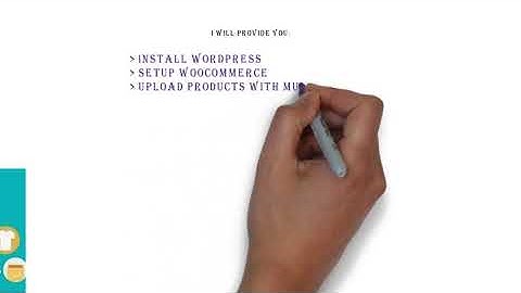 wordpress ecommerce by woocommerce gig video