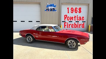 "Reviving a Classic: The Stunning Restoration of a 1968 Pontiac Firebird 400 Convertible!"