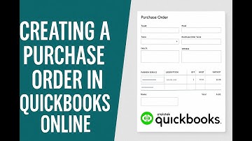 Creating a Purchase Order in Quickbooks Online - PO in QBO - Creating a PO