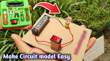 Make simple circuit model at home | Science project Kit only Rs200