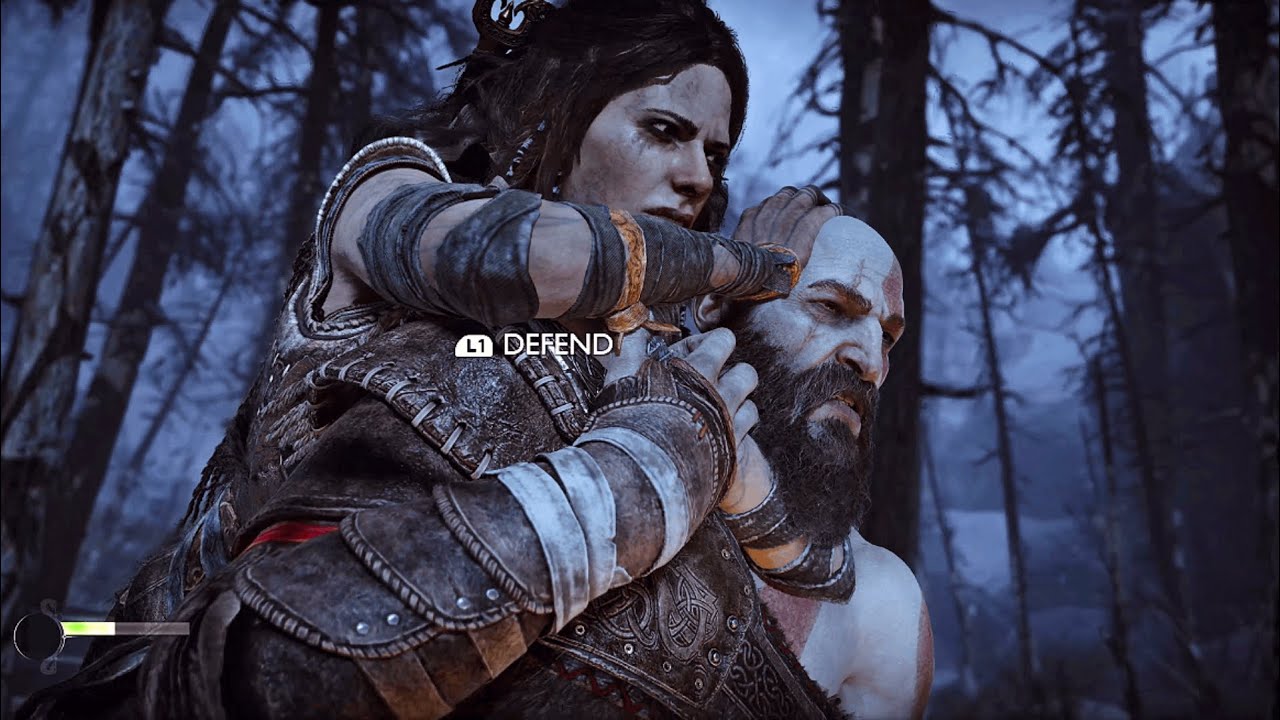 Freya's tattoo will max glows after Odin's death, WHY?│GOD OF WAR RAGNAROK│4K  Cutscenes video 