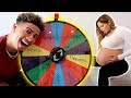 TRYING 10 OLD WIVES TALES TO START LABOR!!! **MYSTERY WHEEL EDITION**