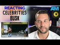 VOCAL COACH reacts to CELEBRITIES BUSKING