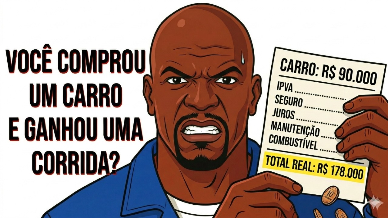 O Custo Invisível dos CARROS na sua Corrida dos Ratos (Eu Fiz as Contas)