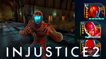 Injustice 2 Mobile - Speedforce Flash, Multiverse Flash, Justice League Flash Gameplay - Injustice 2