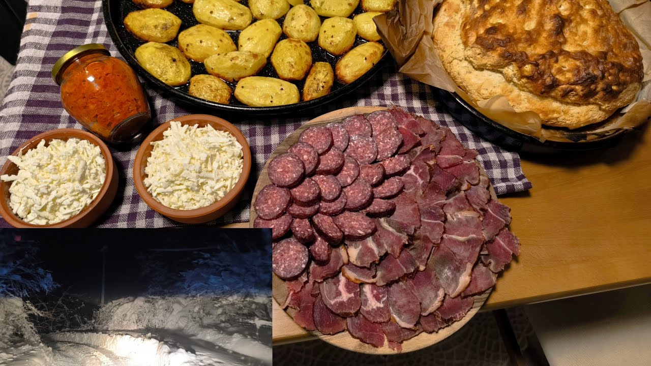 Povratak u ZABORAVLJENO SELO-zimska idila/ZIMSKA VEČERA