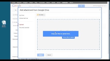 How to Attach and Share Documents in a Calendar Invitation