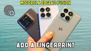 How to add a fingerprint Motorola Edge 70 Fusion