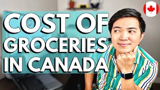 WHAT IS THE COST OF GROCERIES IN CANADA: International students and new comers&#39; grocery lists