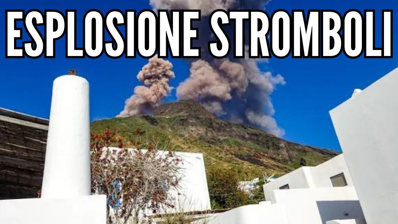 Ginostra 13 maggio 2022 - Esplosione maggiore del vulcano Stromboli - Con Mario Pruiti di Magmatrek