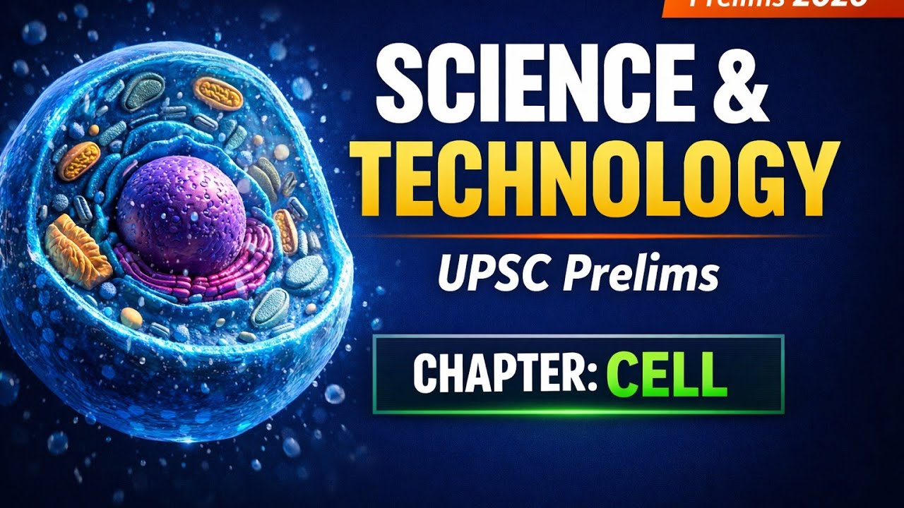 L1 | Complete Science and Technology for UPSC Prelims 2026 | Basics ...