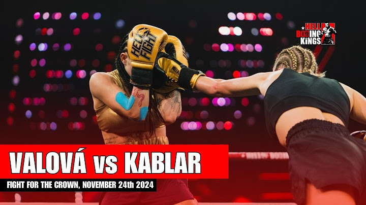 HELL Boxing Kings Denisa Valova vs Una Kablar - Quarterfinals 3.