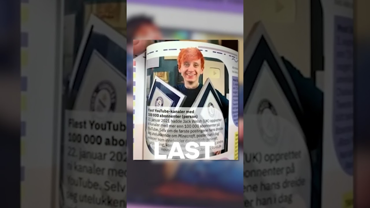 Finding MYSELF in the Guinness World Records Book?