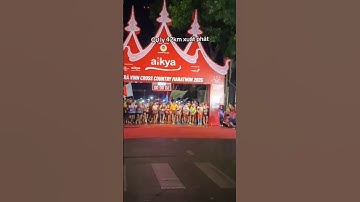 Xuất phát cự ly 42km giải chạy băng đồng Aikya Cross Country Marathon Trà Vinh 2025 🥰