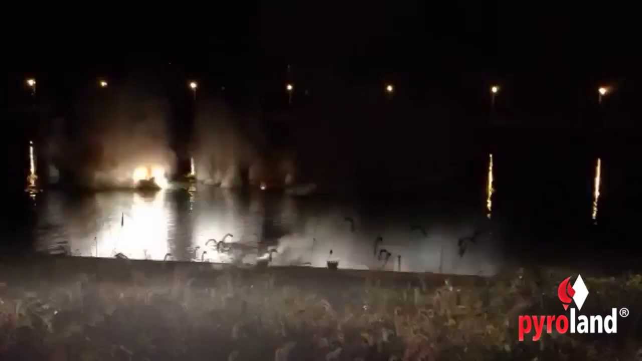 Pyroland Weltneuheit 2013 Profifeuerwerk - MAZU Wasserbox