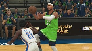 NBA 2K18 My Career - Thunder Up 15! SFG2 PS4 Pro 4K Gameplay