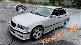 FIXED The Turbo E36 And Took It Street Drifting!!!