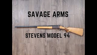 STEVENS MODEL 94 SHOTGUN - FUNDAY GUNDAY!