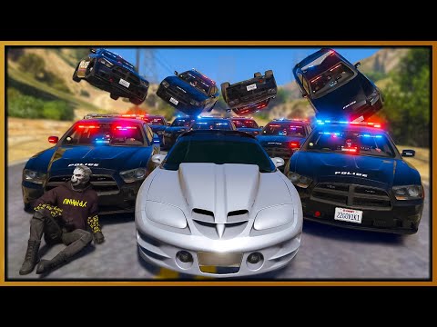 GTA 5 Roleplay - indestructible monster drag car destroying cops | RedlineRP