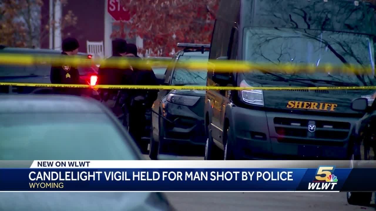Family holds vigil for man shot by police during 911 response - YouTube