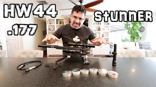 Weihrauch HW 44 .177 (Review) + Accuracy TEST - Regulated PCP Air Pistol - Airgun SETUP Guide