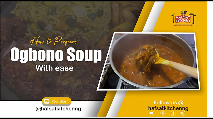 Authentic Nigerian Ogbono Soup Recipe | Thick, Tasty & Easy to Make!/Hafsat kitchen