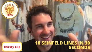 Mark Normand | 18 Seinfeld Lines in 30 Seconds