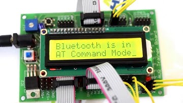 HC-05 Bluetooth Module AT Command Mode Testing with ATmega32 by ABLab Solutions