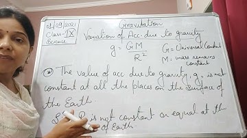Class IX science 01 09 2021 by Ms Mridulata upadhyay gravitation