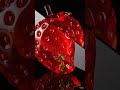High quality ASMR glass fruit cutting video #shorts