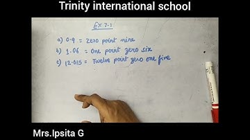 class-5, Maths, Chapter 7. Decimals, Ex - 7.1, 7.2 & 7.3