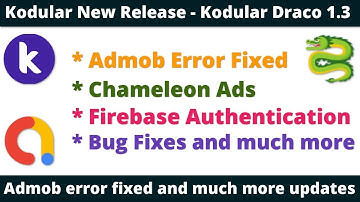 Kodular new features and updates - Kodular Draco Realease