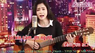 Cảm Ơn - Karaoke - Phương Anh