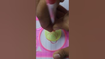 What does this pattern resemble??? Magic Ruler Small ruler, big wisdom #2024 #shorts #Spirograph