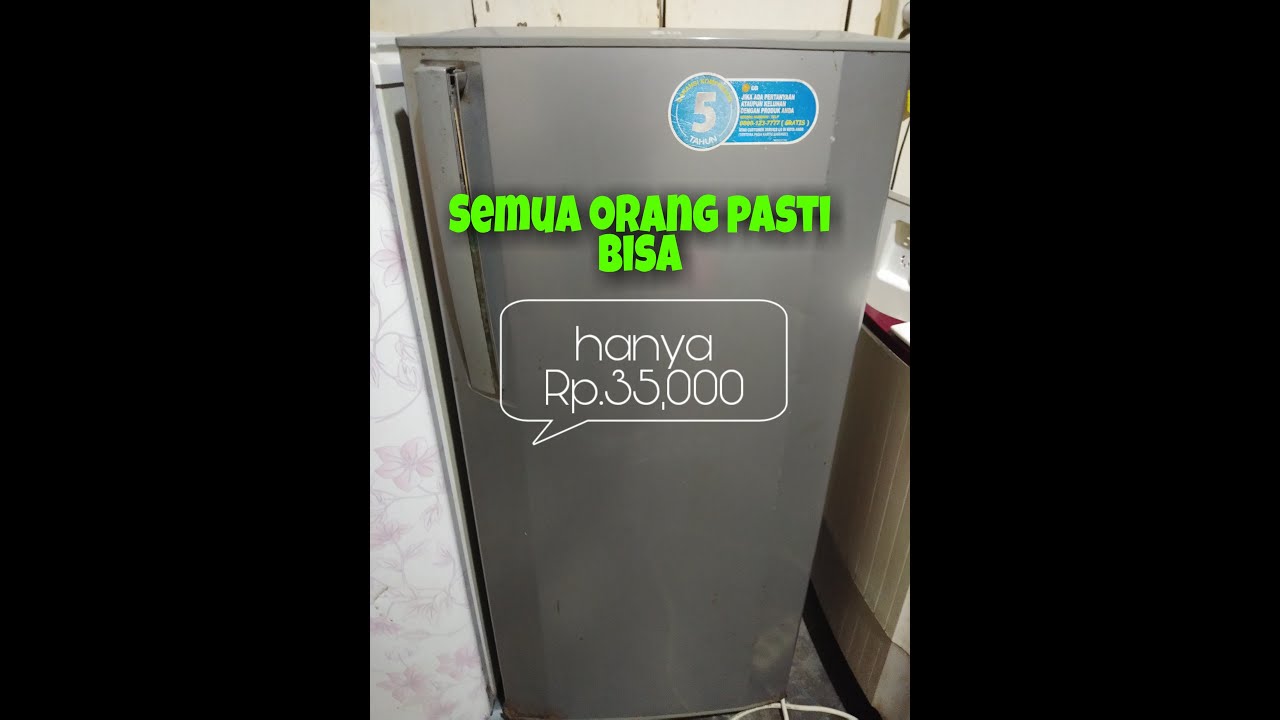 Memperbaiki kulkas tidak dingin tapi lampu menyalah ini solusinya 