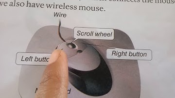 Class -1 Subject -Computer Chapter -4 Know the Mouse