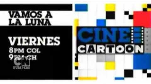 Cartoon Network LA - PROMO - CINE CARTOON - Vamos a la Luna (05/JUL/2013)