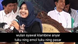mumpuni Handayayekti lirik sholawat halal bi halal 2022