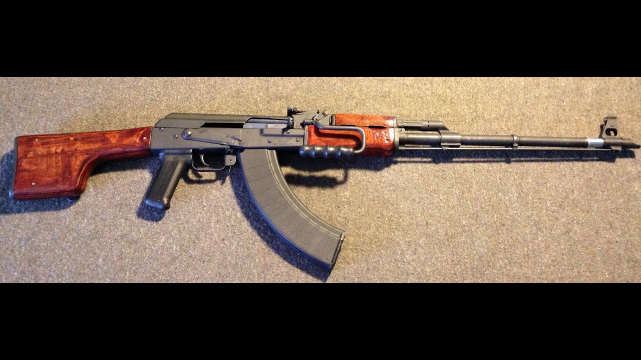 Rpk Ak 47 Refinishing The Stock In Russian Red Part 1 Youtube