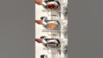 Espresso Extraction Explained: Under Extraction, Over Extraction and Perfect Espresso Extraction